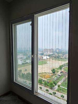 Window Safety Invisible Grills